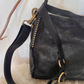 Borsa shopper con borchiette