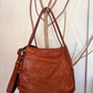 Borsa shopper con borchiette