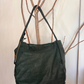 Borsa shopper con borchiette