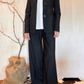 Blazer sfiancato misto lana