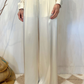 Pantalone palazzo in raso