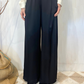 Pantalone palazzo in raso