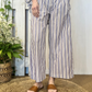 Pantalone palazzo a righe