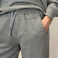 Pantalone a palazzo in felpa
