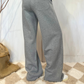 Pantalone a palazzo in felpa