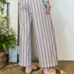 Pantalone palazzo a righe