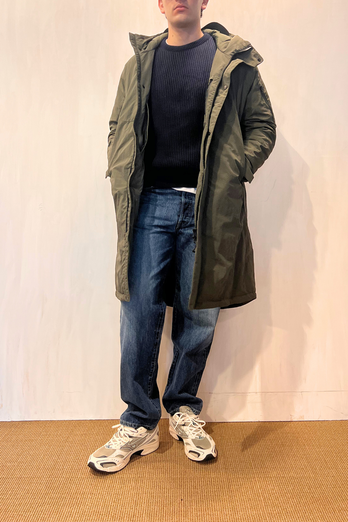 Parka lungo imbottito