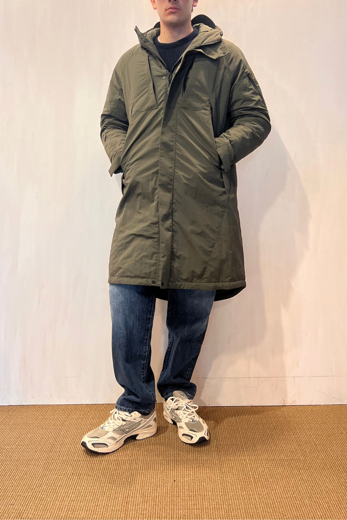 Parka lungo imbottito