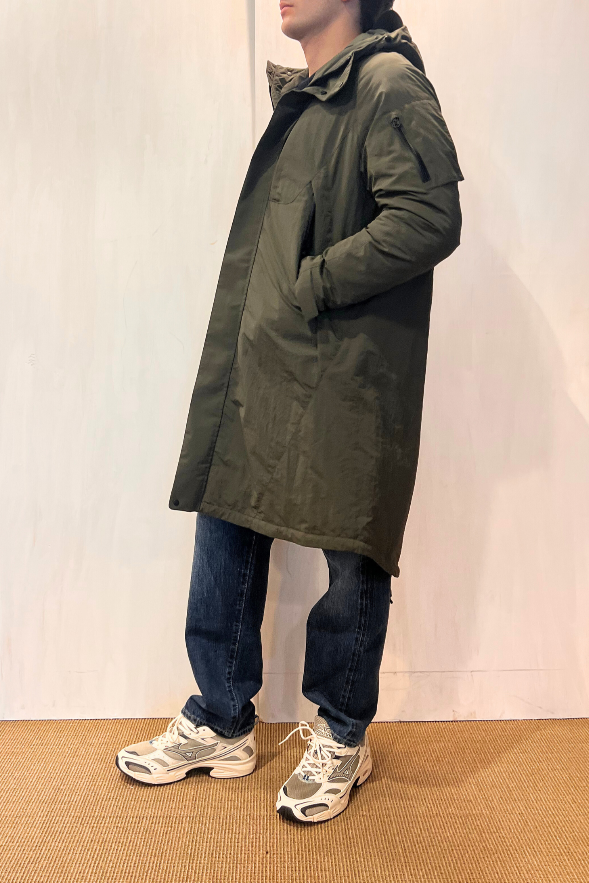 Parka lungo imbottito