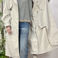 Trench in nylon