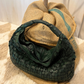 Borsa Atena in pelle intrecciata