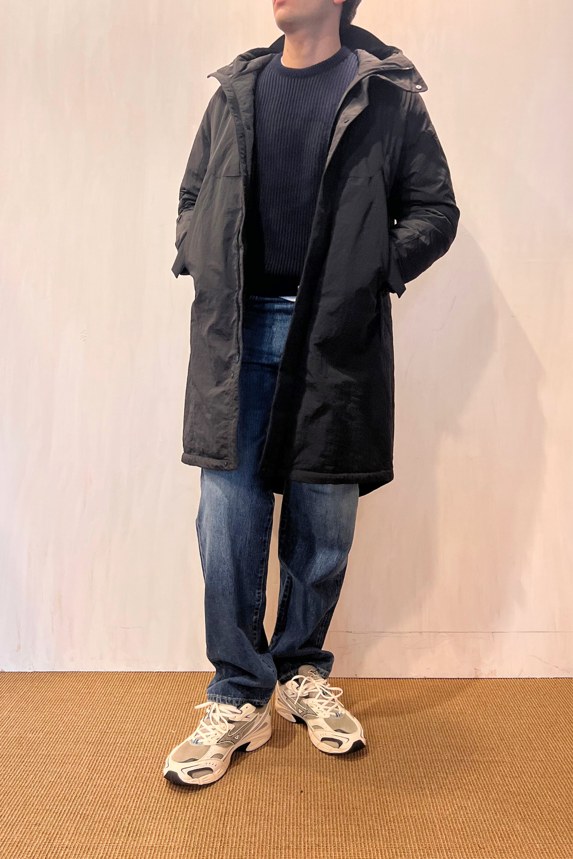 Parka lungo imbottito