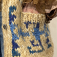 Cardigan over jaquard