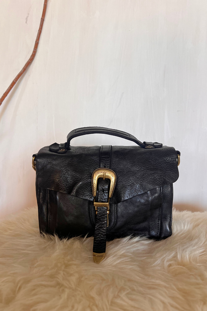 Borsa cartella in pelle
