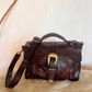 Borsa cartella in pelle