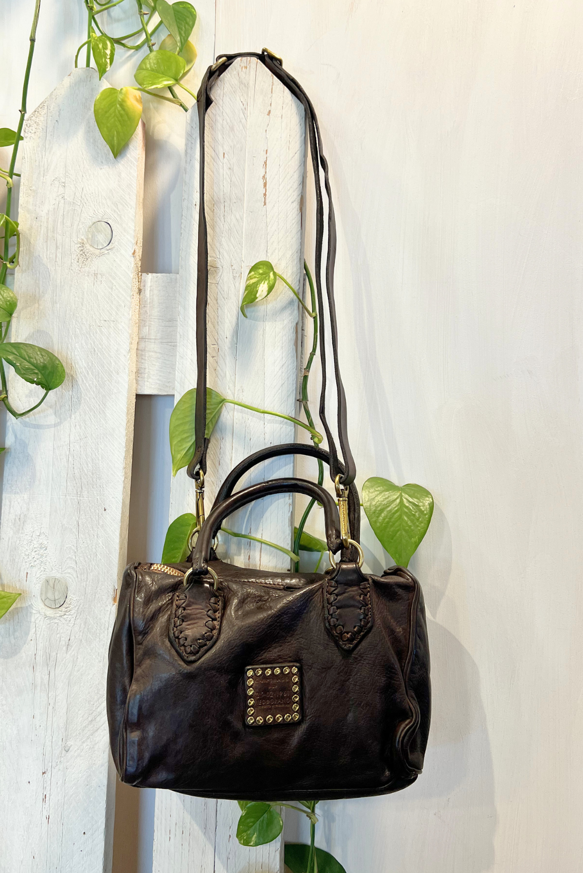 Bauletto in pelle