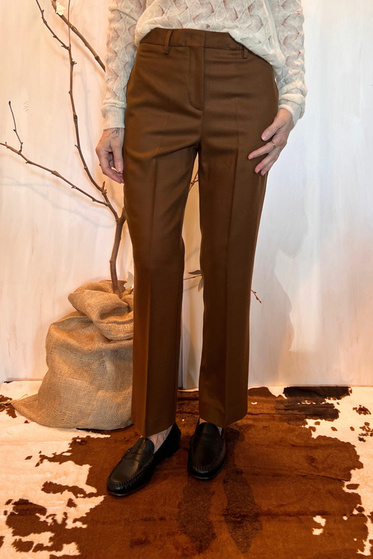 Pantalone chino in flanella