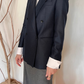 Blazer in lana a doppiopetto