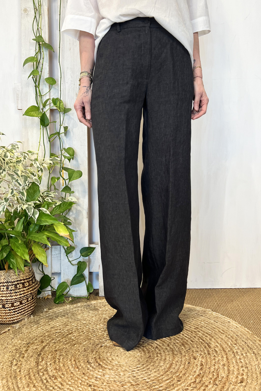 Pantalone palazzo lino