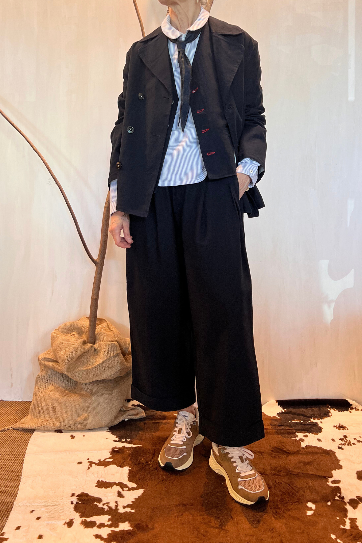 Peacoat spinato