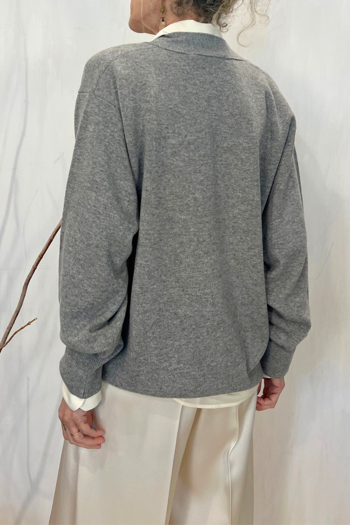 Cardigan over