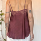 Top lingerie in seta