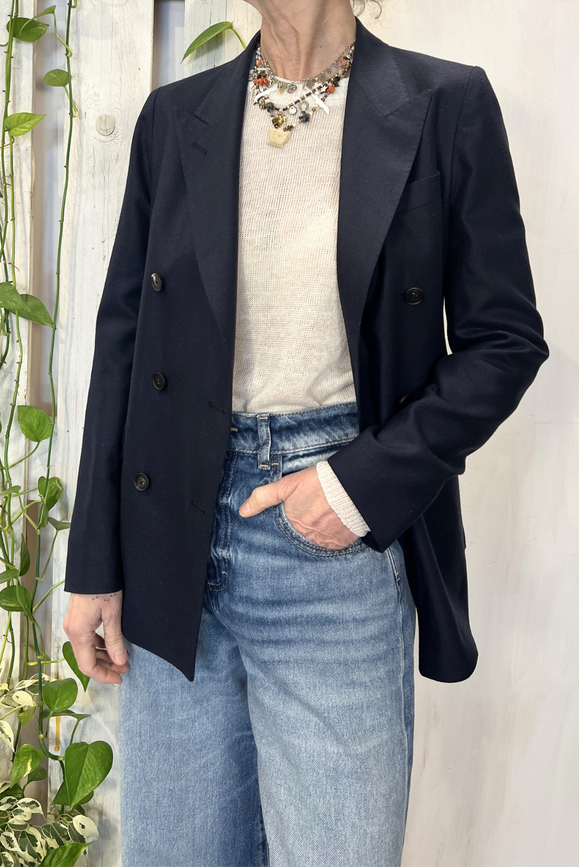 Blazer J-Parigi in seta