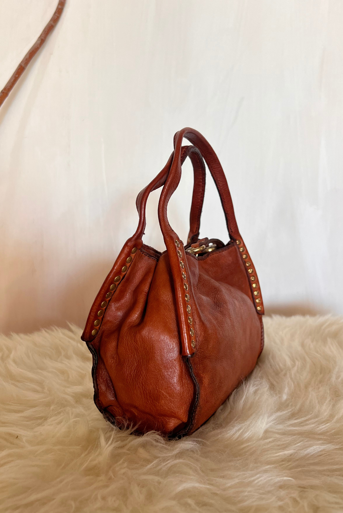 Mini shopper con tracolla