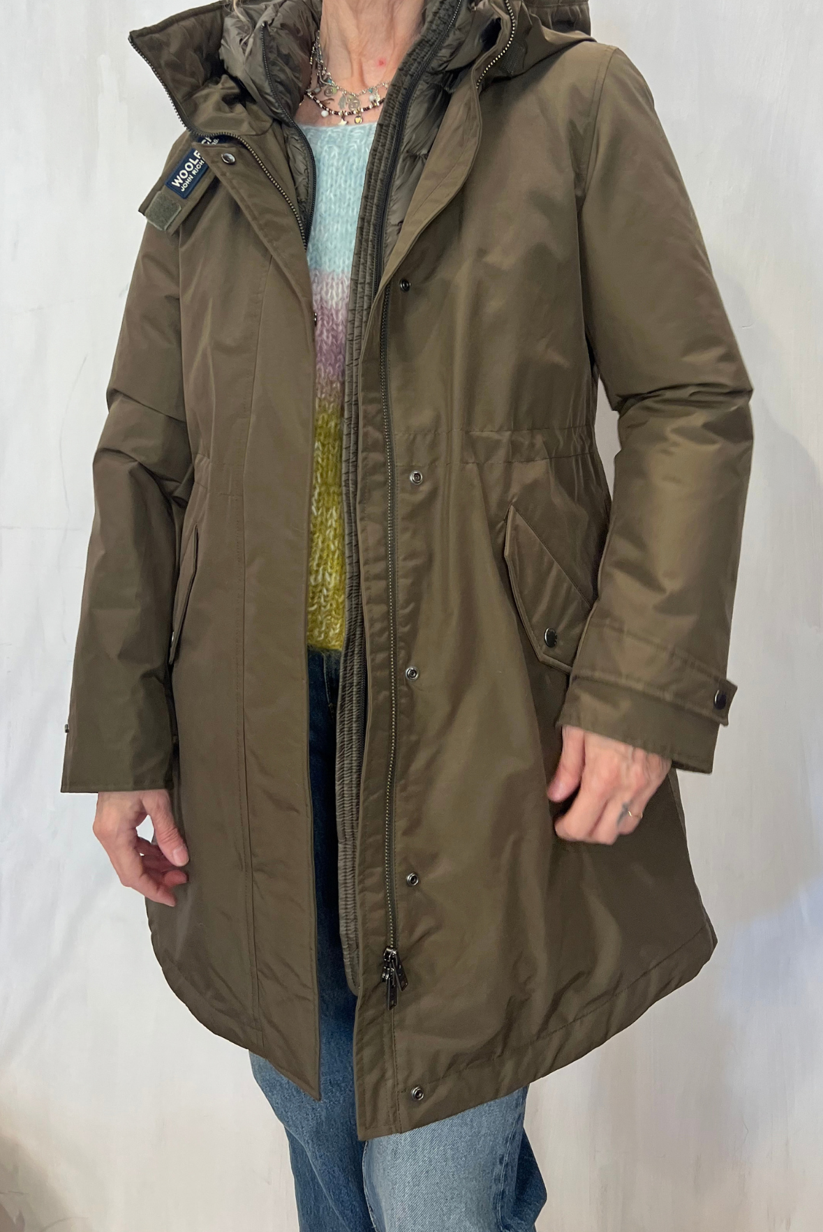 Parka 2 in 1 con cappuccio