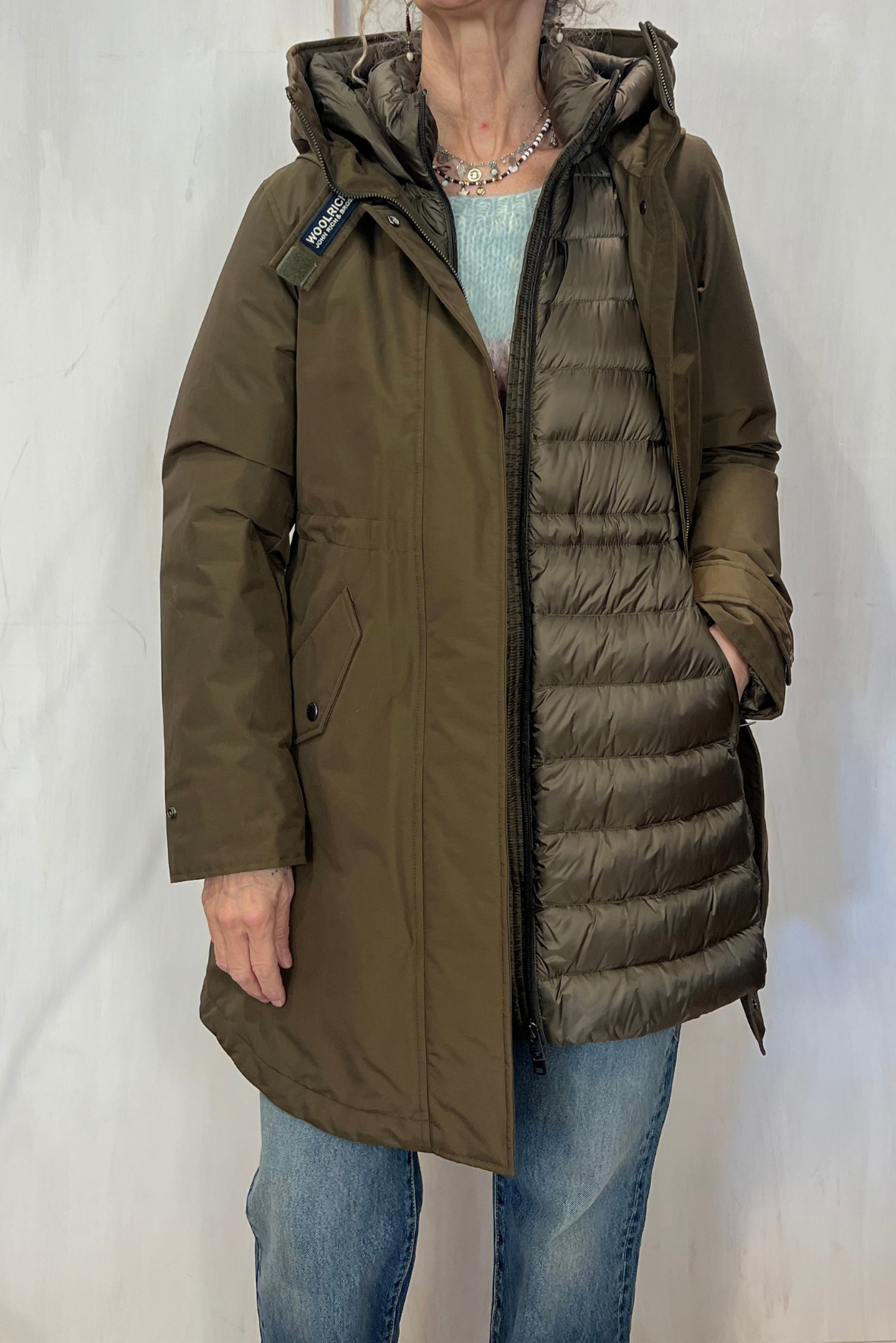 Parka 2 in 1 con cappuccio