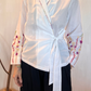 Camicia kimono ricami