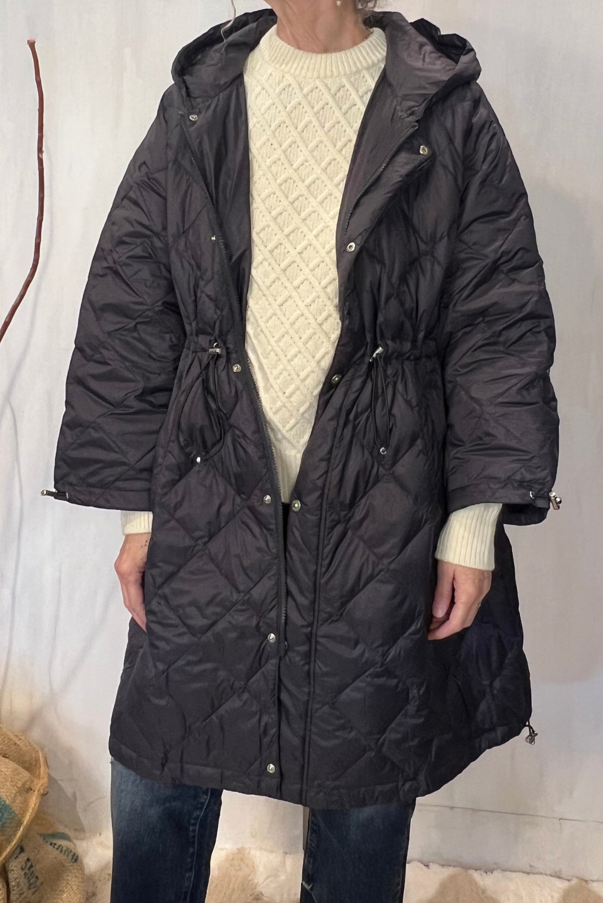 Parka over trapuntato