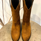 Texano alto in pelle