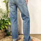 Jeans straight cimosato