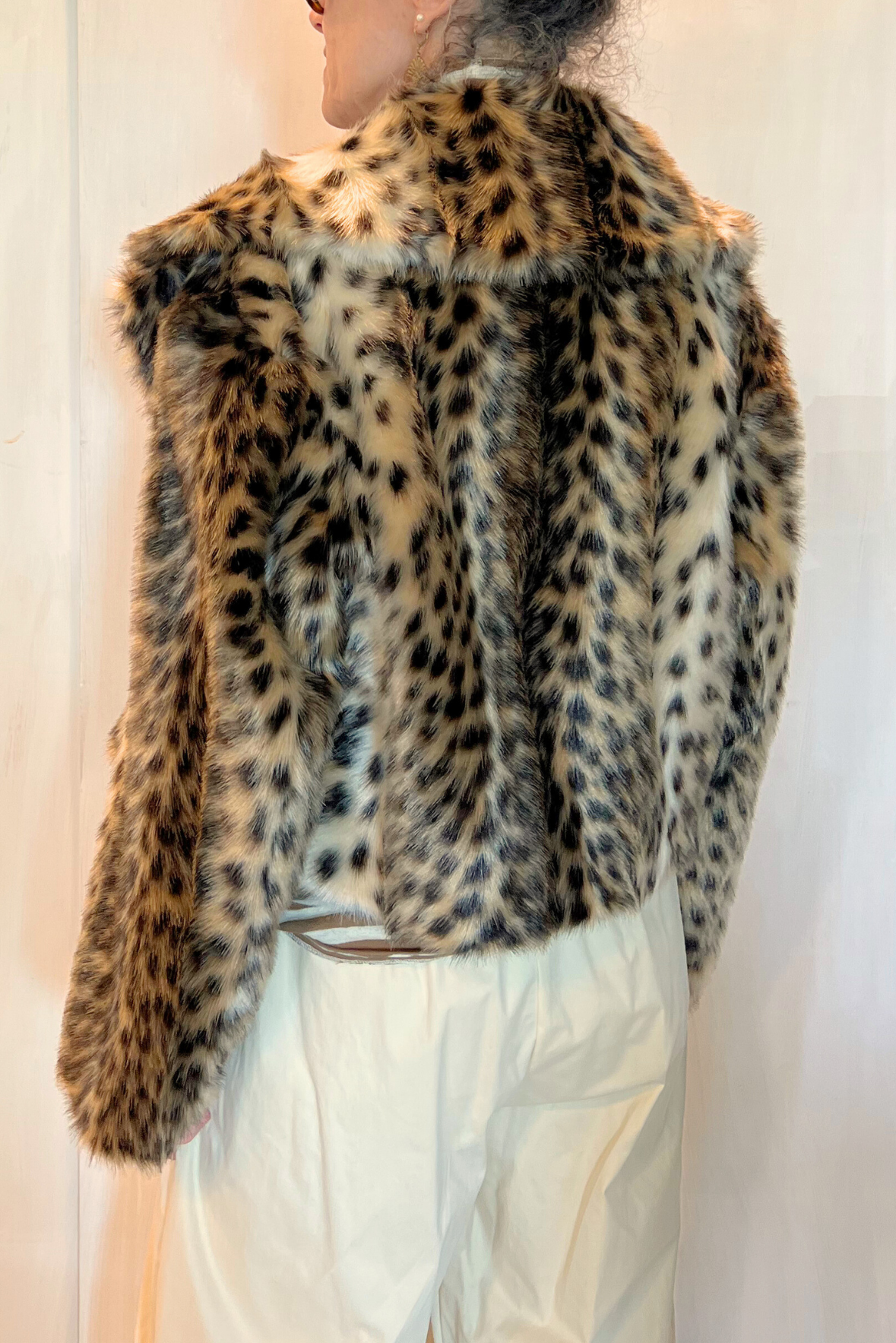 Ecopelliccia leopardata