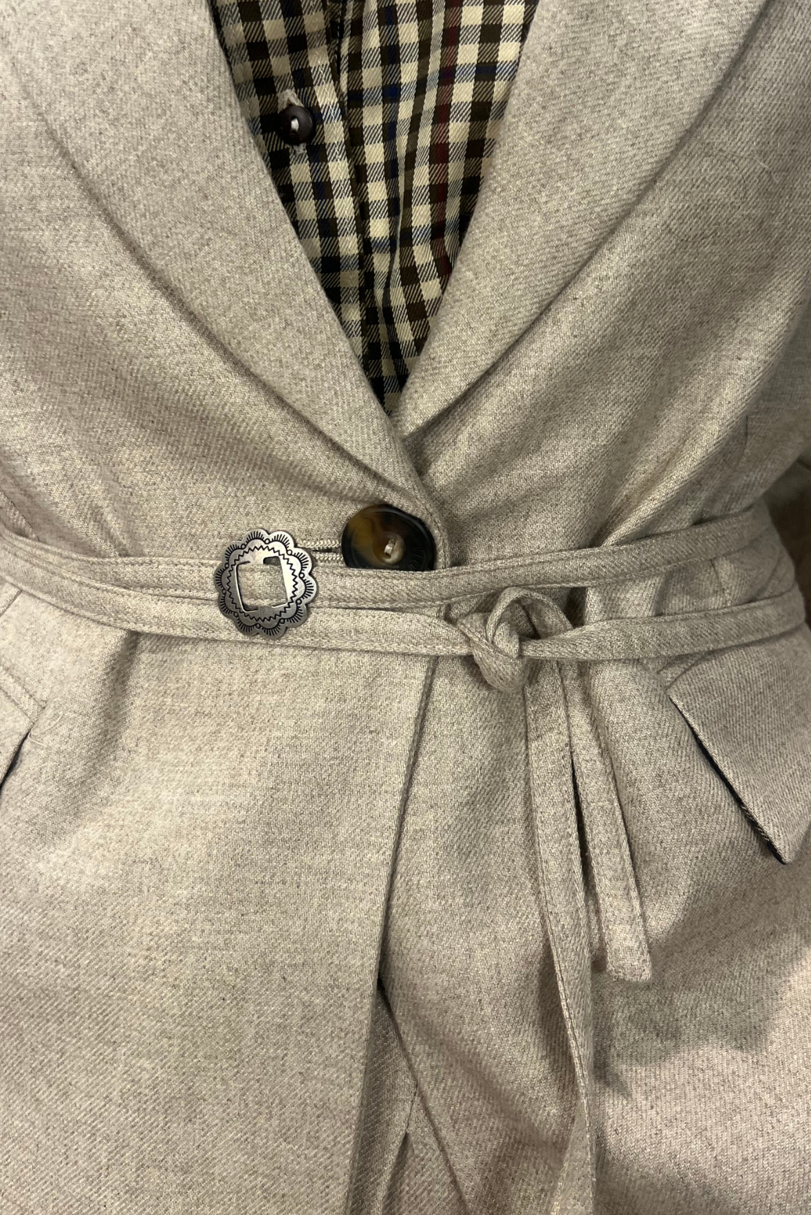 Blazer con cinturina