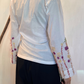 Camicia kimono ricami
