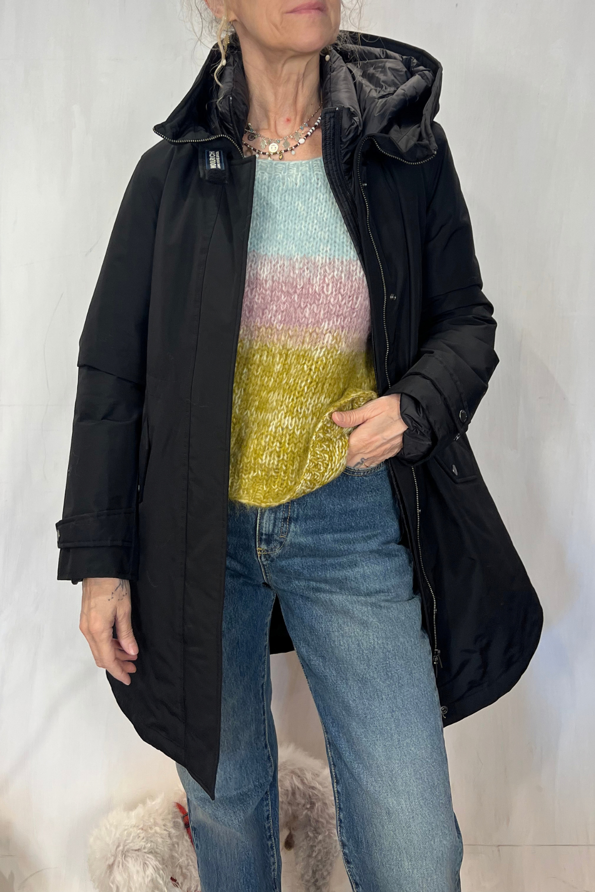 Parka 2 in 1 con cappuccio