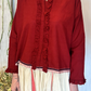 Camicia con ruches