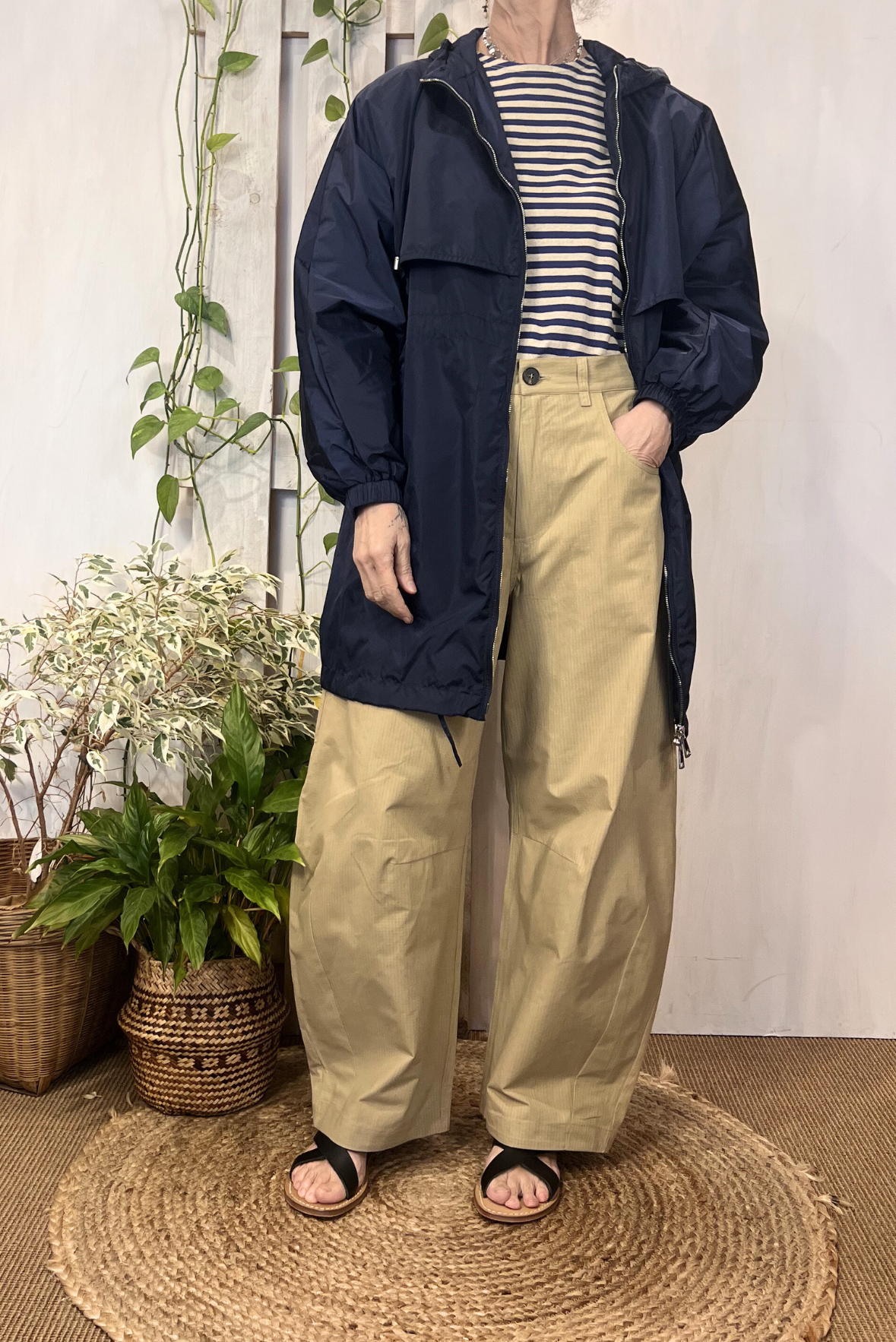 Parka in nylon