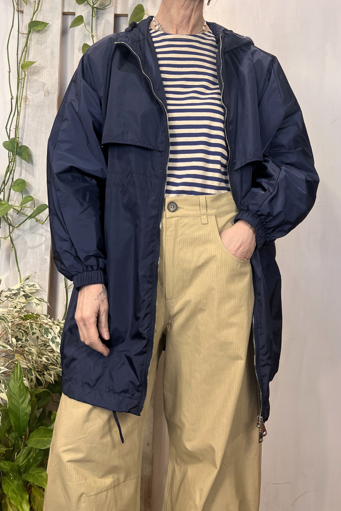 Parka in nylon