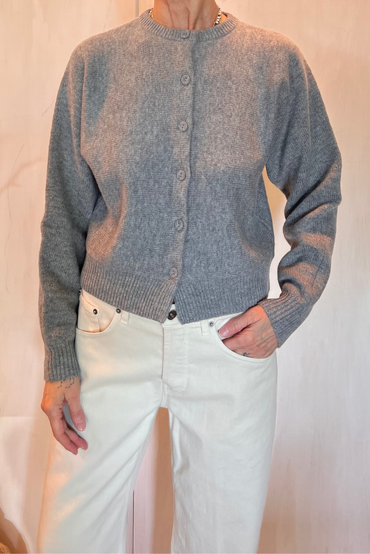 Cardigan misto cachmere