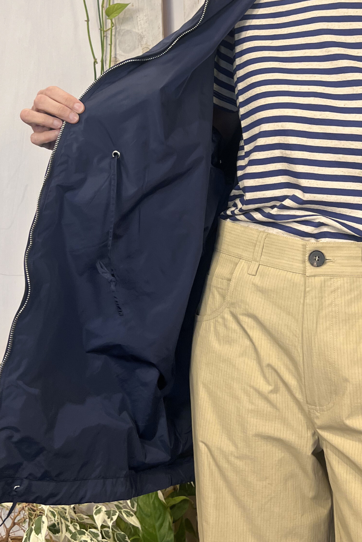 Parka in nylon