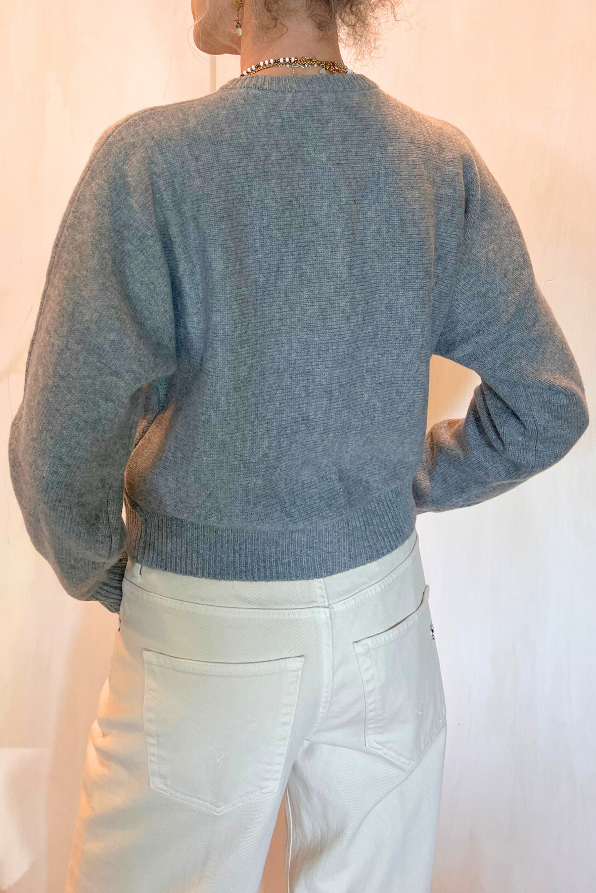Cardigan misto cachmere
