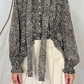 Camicia con rouches