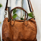 Borsa bauletto in pelle
