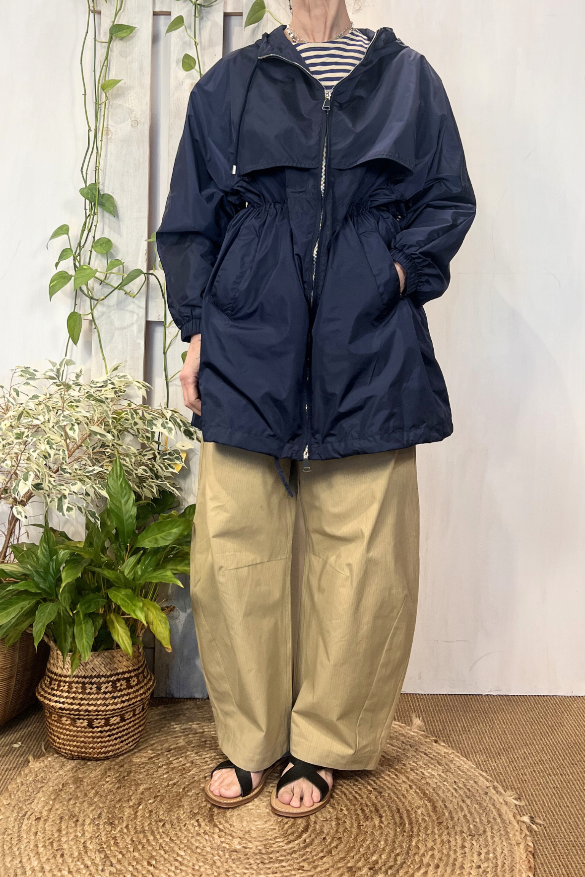 Parka in nylon