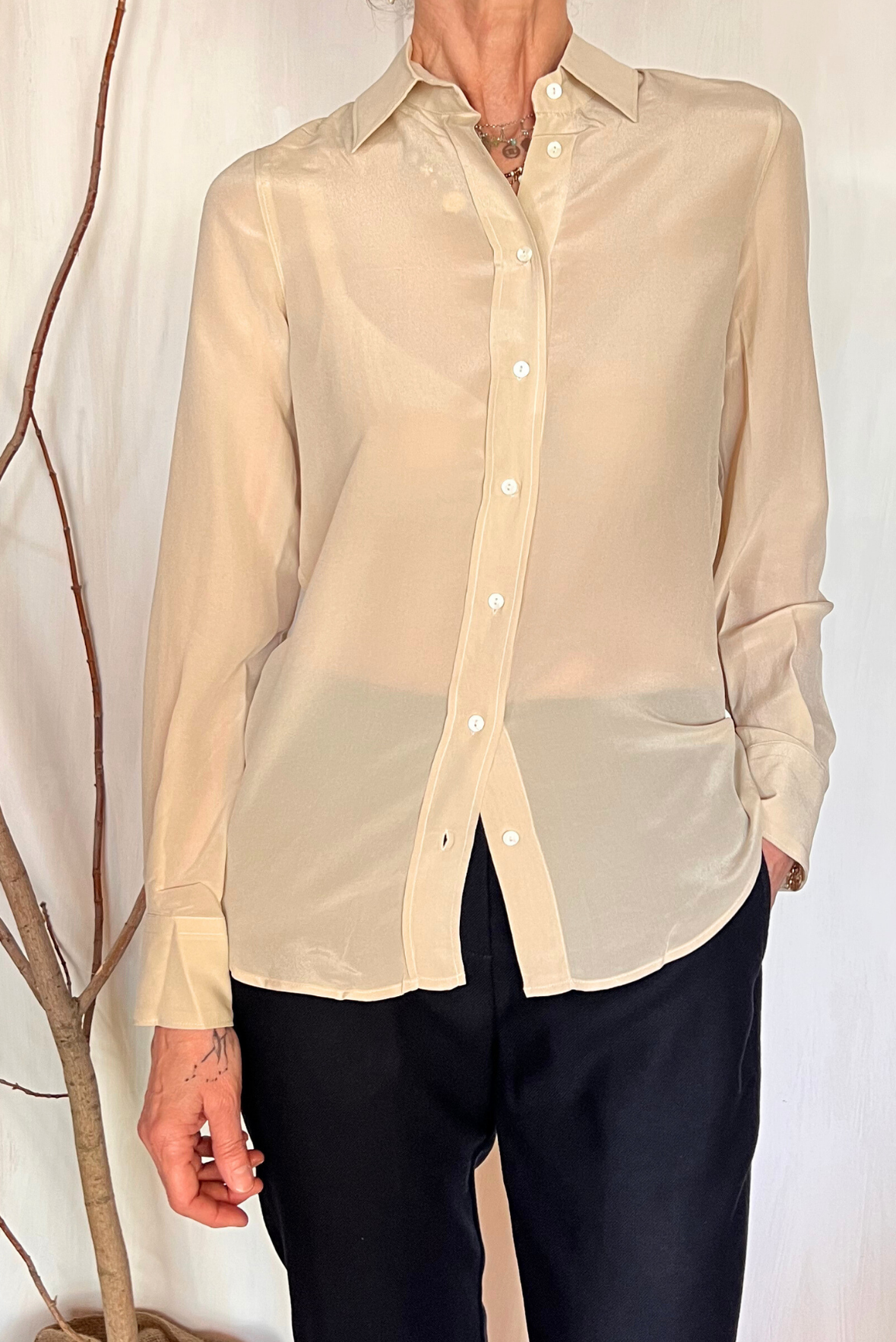 Camicia in seta