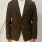 Blazer in velluto a costine