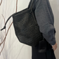 Shopper Trinity in pelle intrecciata
